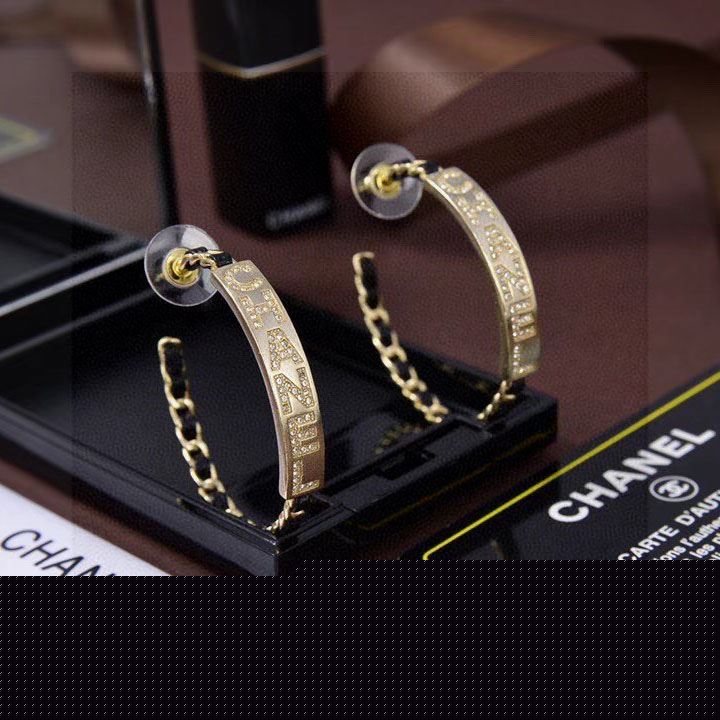Ch*el earrings